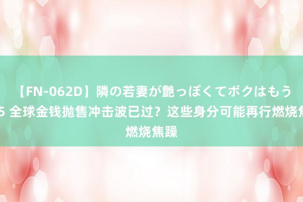 【FN-062D】隣の若妻が艶っぽくてボクはもう… 5 全球金钱抛售冲击波已过？这些身分可能再行燃烧焦躁